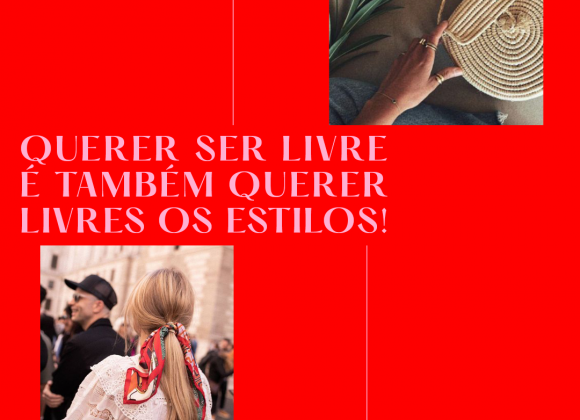 Ser livre é ser livre no estilo! moda_shopping_cidade_porto