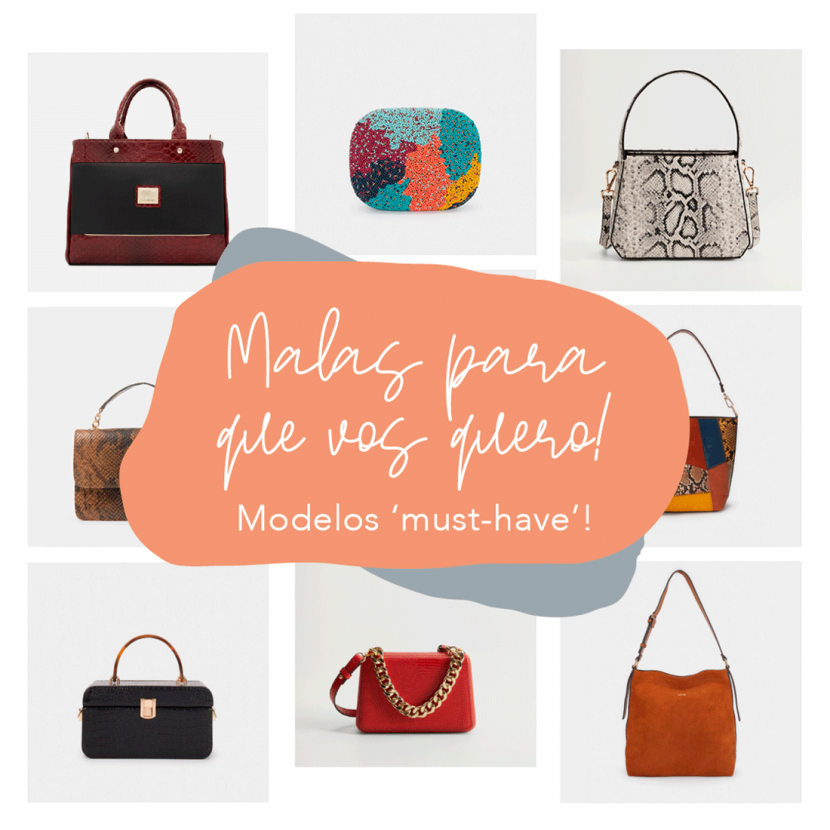 Malas para que vos quero! Modelos 'must-have'! Semana42_2020