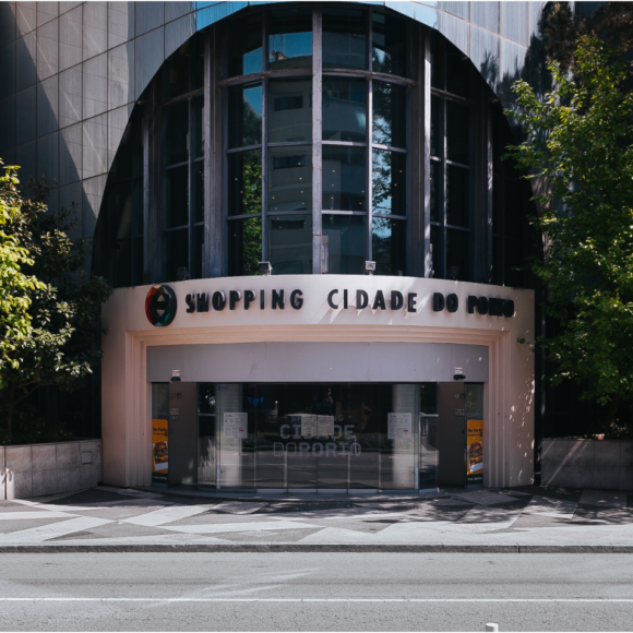 shopping cidade do porto fachada