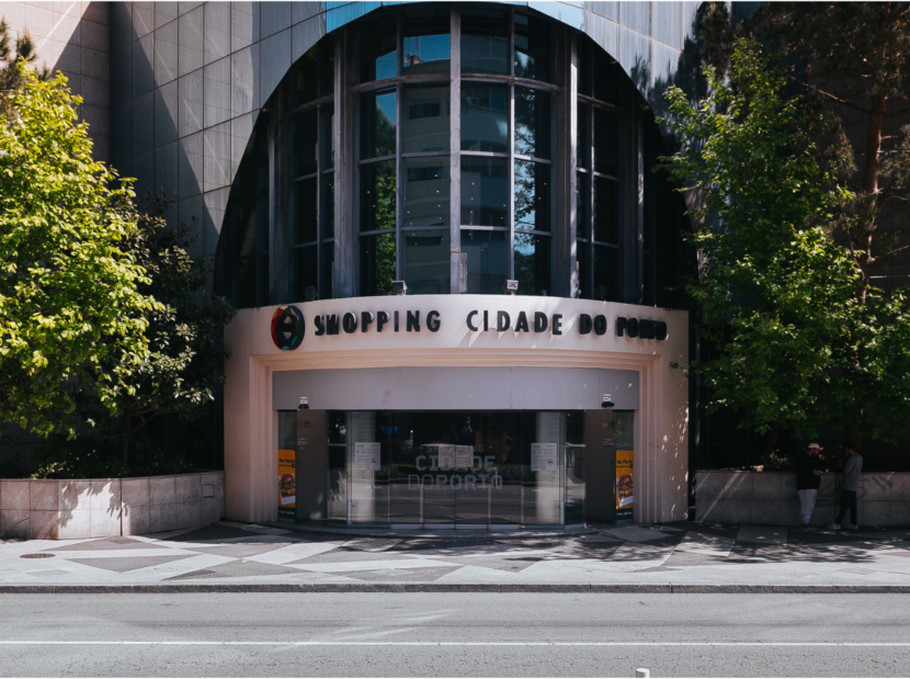 shopping cidade do porto fachada