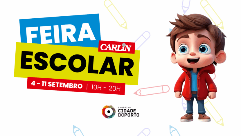 Feira Escolar Carlin - de 4 a 11 de setembro evento carlin