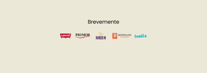 Novas marcas a caminho do Shopping Cidade do Porto banner tapume